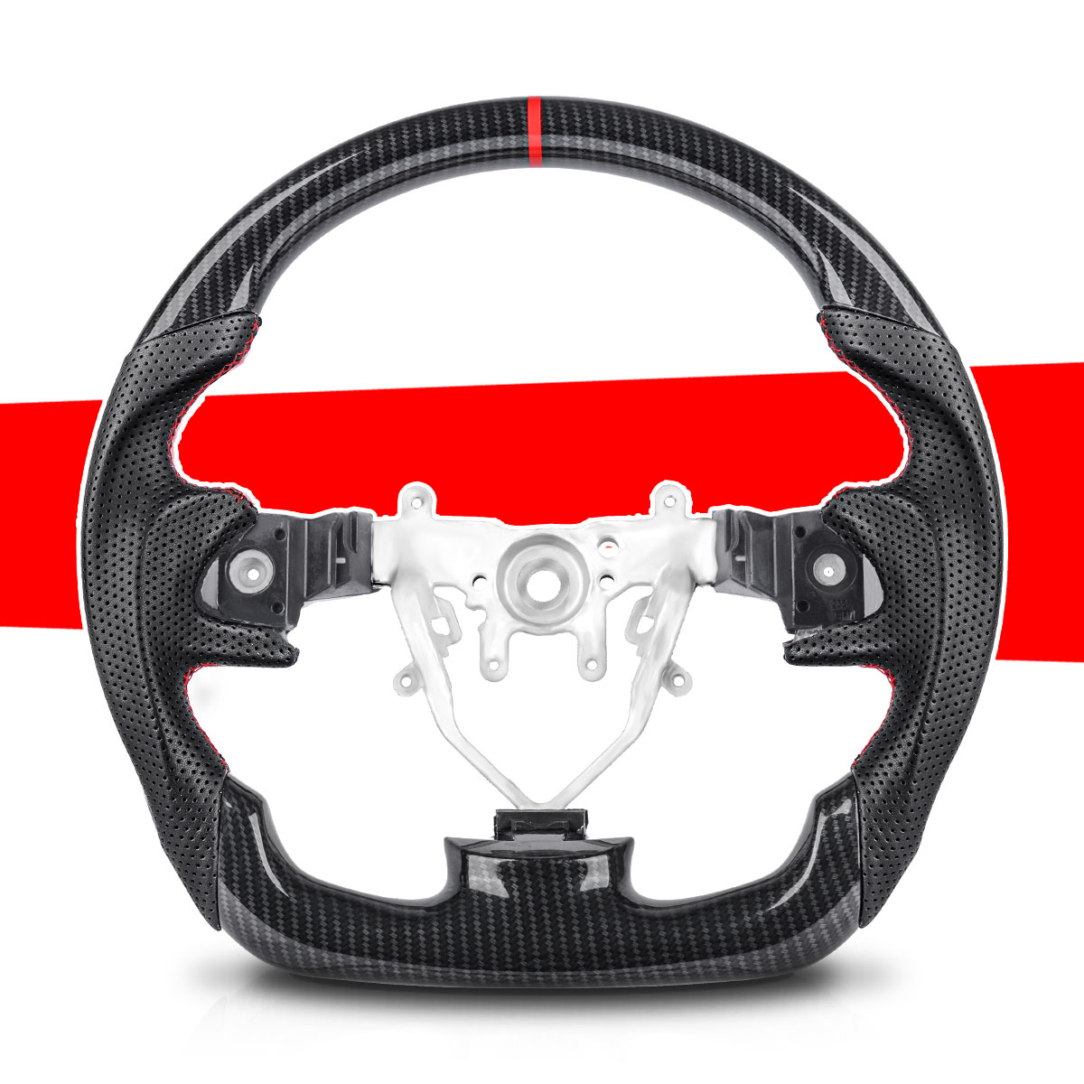 Car Accessories Racing - Гидропринт Автомобильный руль из углеродного волокна