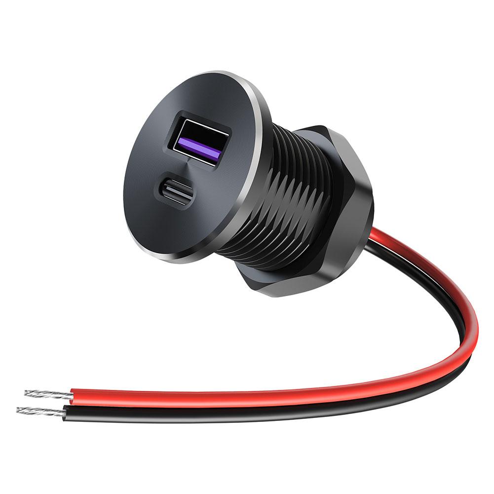 D.A.D Car Accessories - Мини-автомобильное зарядное устройство с двойной быстрой