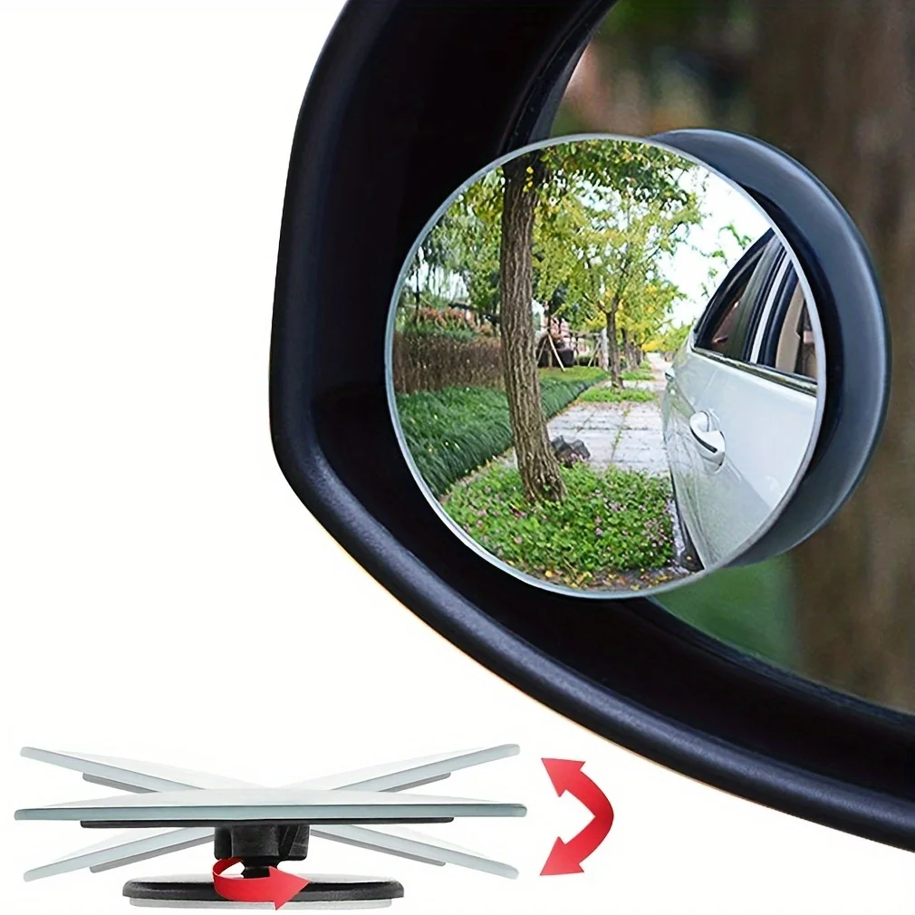 Car Blind Spot Mirror - 2 шт. автомобильных круглых зеркал заднего