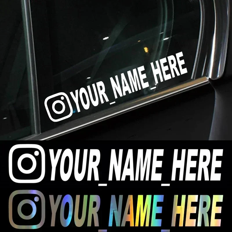 Car Accessories Name - Имя пользователя, персонализированные виниловые наклейки на