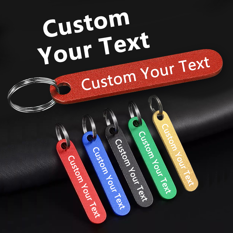 Car Accessories Name - 1 шт., персонализированный брелок из нержавеющей