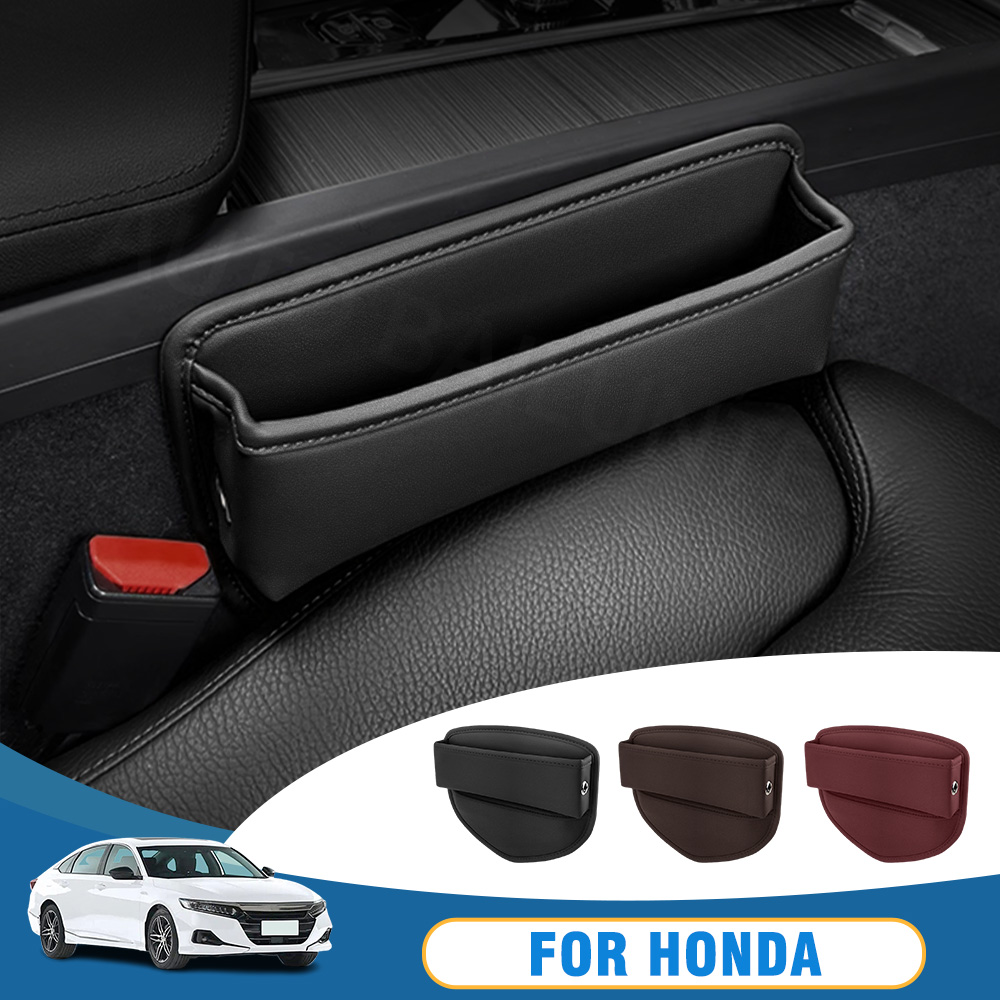 Car Accessories Honda - Органайзер для автомобильного сиденья, кожаный ящик