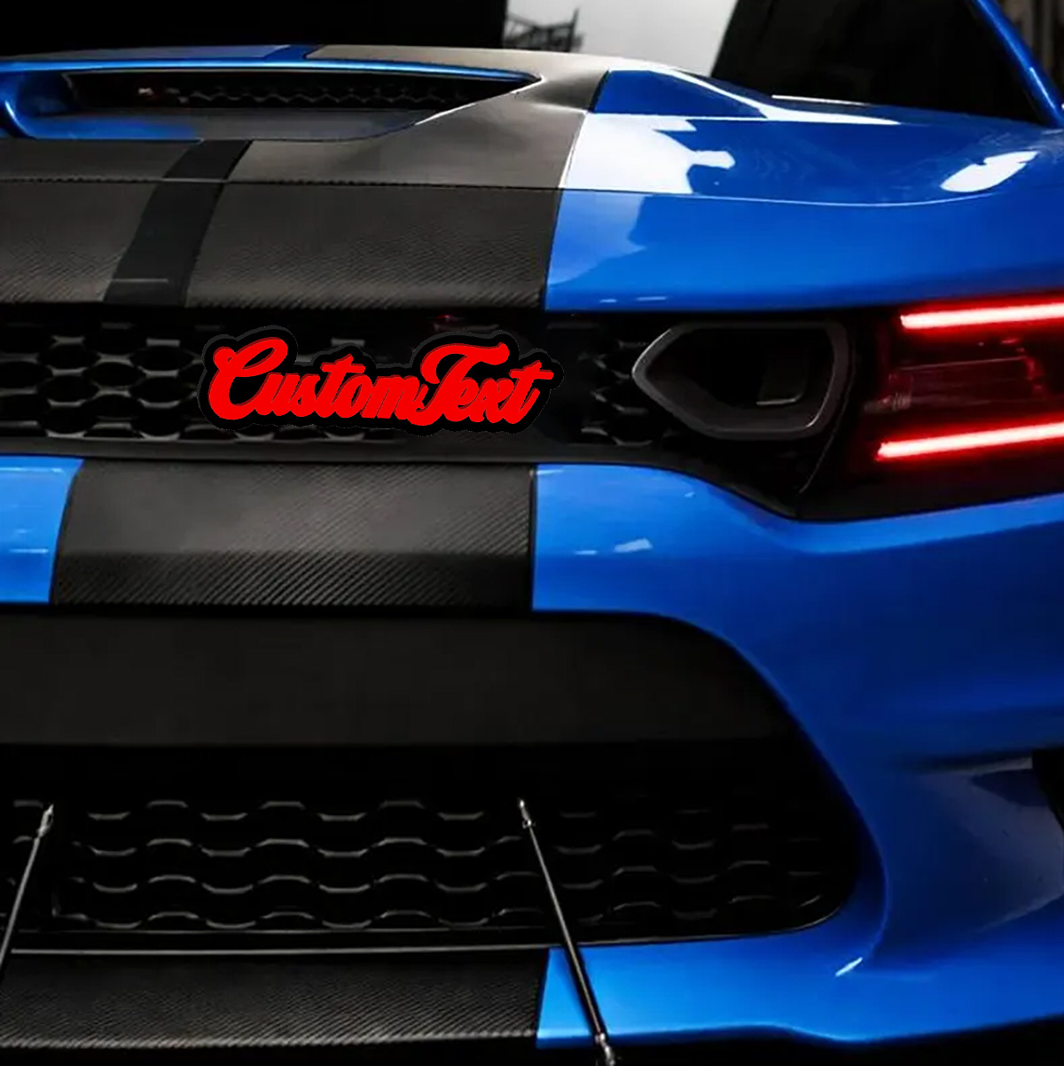 Car Accessories Name - Наклейка на автомобиль с индивидуальными именами