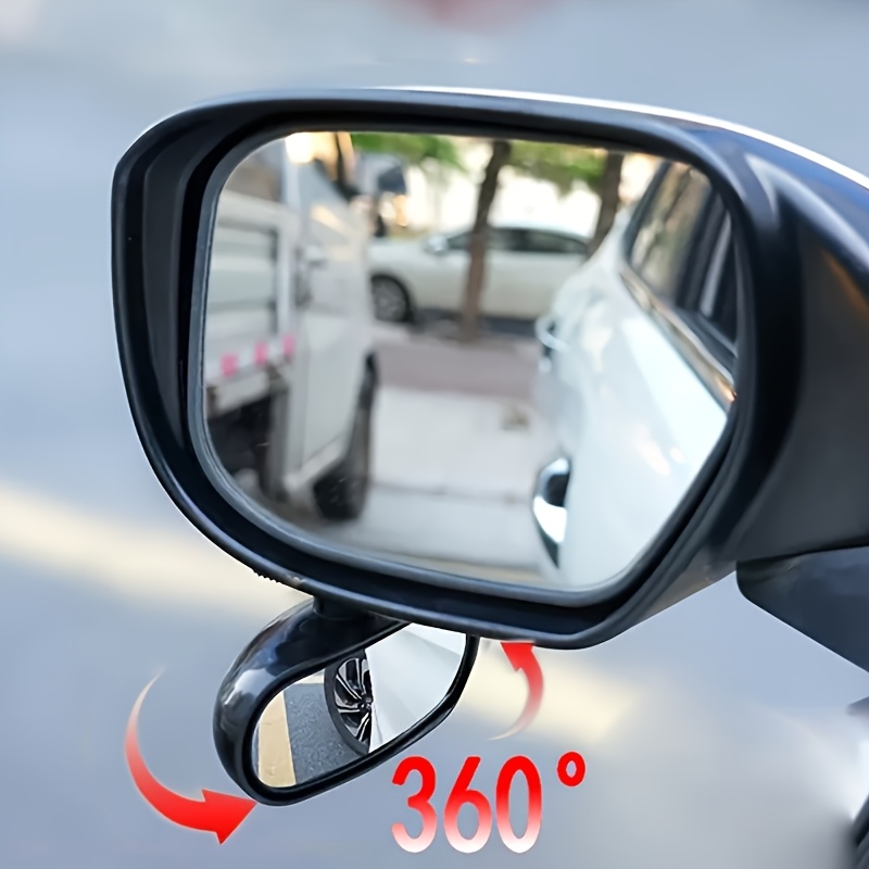Car Blind Spot Mirror - Автомобильное зеркало с регулируемым широким углом