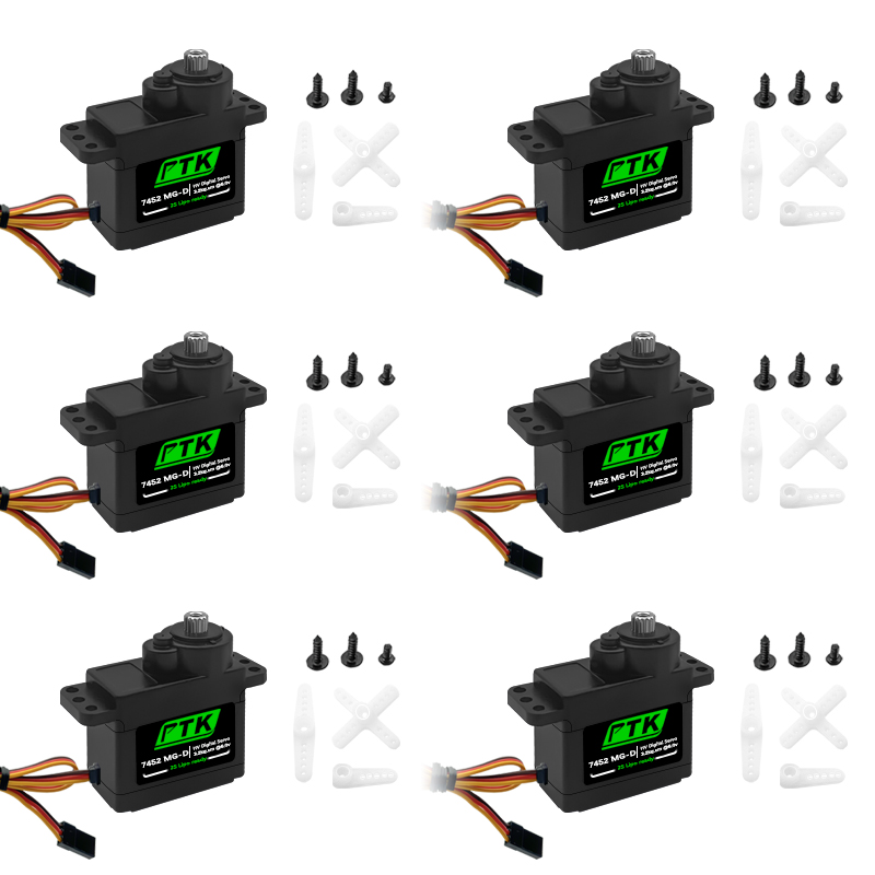 D.A.D Car Accessories - Цифровой сервопривод PTK 7452 MG-D 9г
