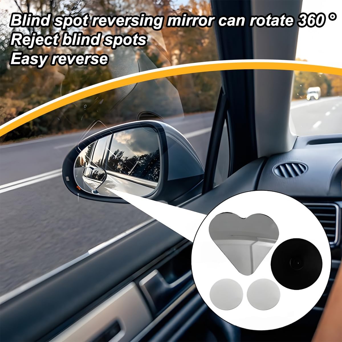 Зеркало заднего вида для автом – обзор и цена Car Blind Spot Mirror