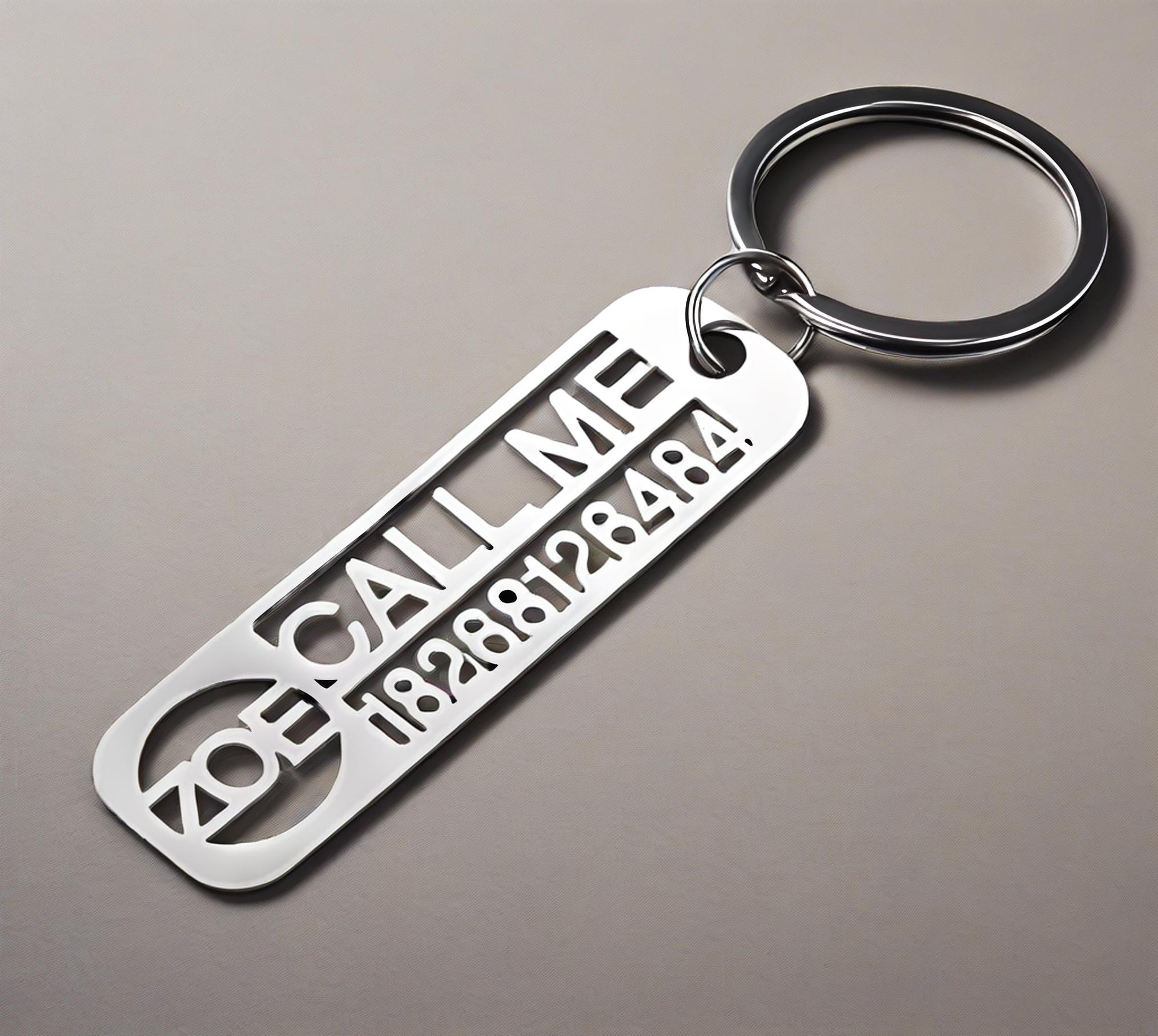 Брелок с именем и номером на з – обзор и цена Car Accessories Name