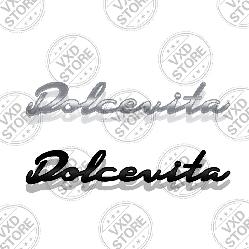 3D-эмблема Dolcevita, металлич – обзор и цена Car Accessories Bali