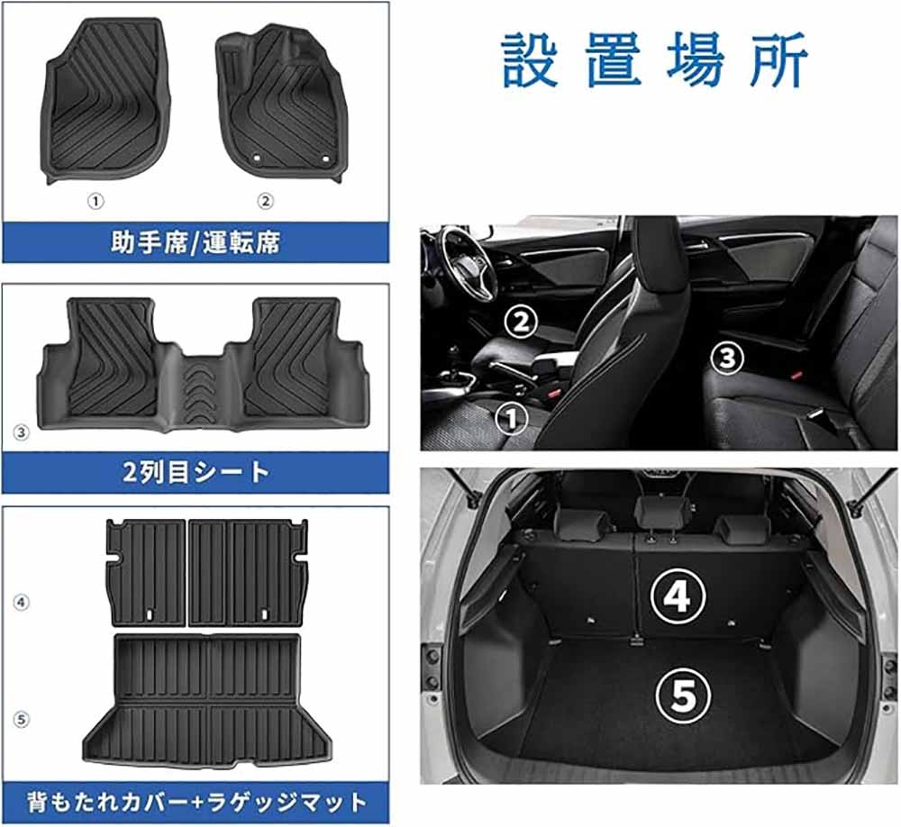 Коврики Smabee для Honda WR-V  – обзор и цена Car Accessories Honda