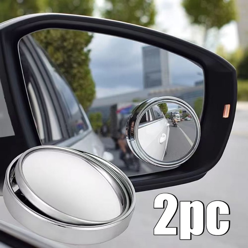 Комплект из 2 круглых выпуклых – обзор и цена Car Blind Spot Mirror