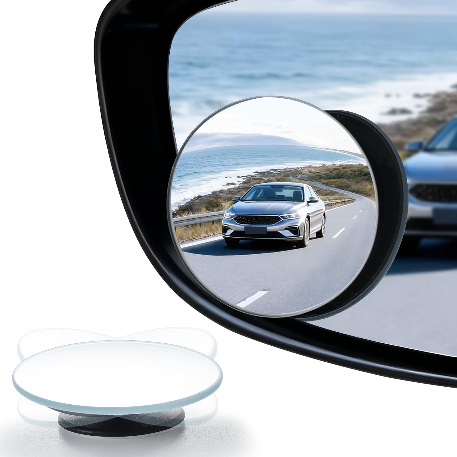 Зеркало для слепых зон, кругло – обзор и цена Car Blind Spot Mirror