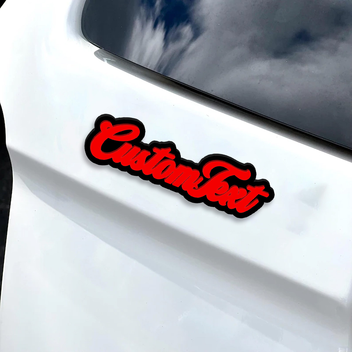 Наклейка на автомобиль с индив – обзор и цена Car Accessories Name