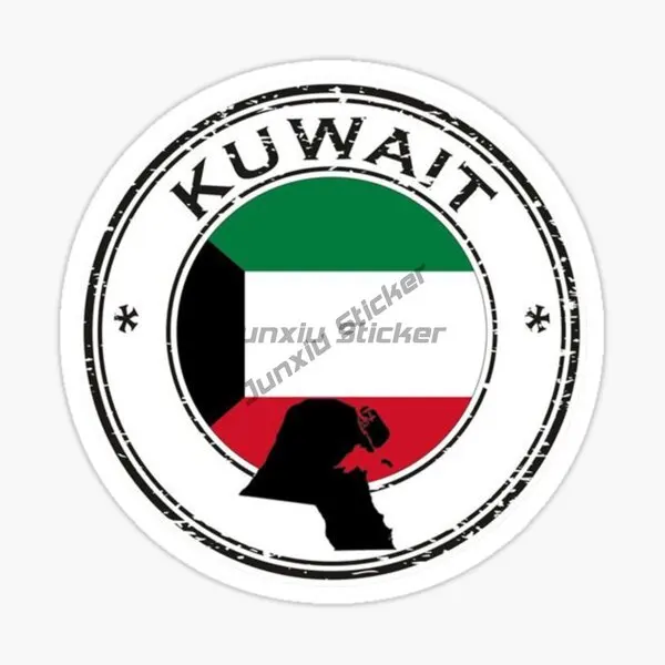 KWT Кувейт флаг карта эмблема  – обзор и цена Car Accessories Kuwait