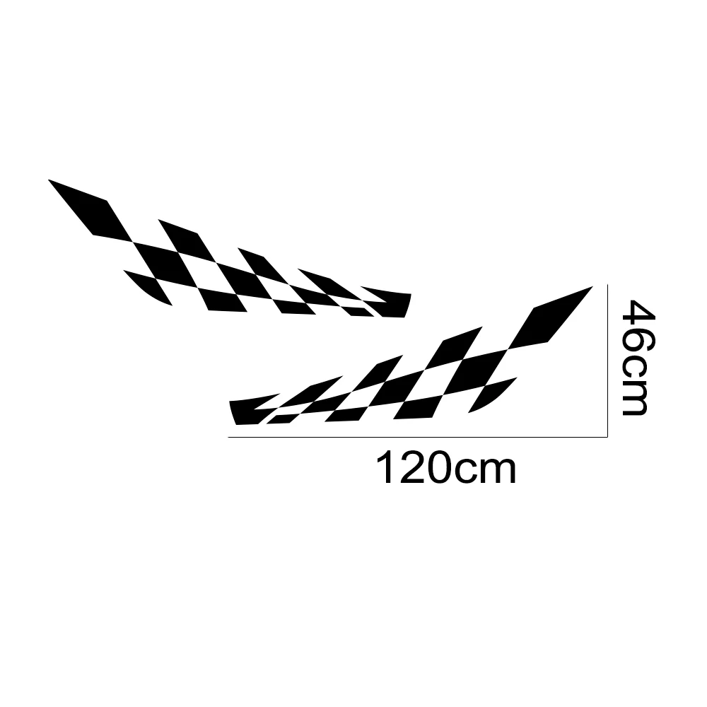 2 шт., автомобильная боковая р – обзор и цена Car Accessories Racing